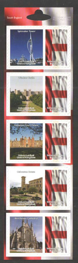 (image for) UK0042 South England Universal Mail Stamps Dated: 07/13